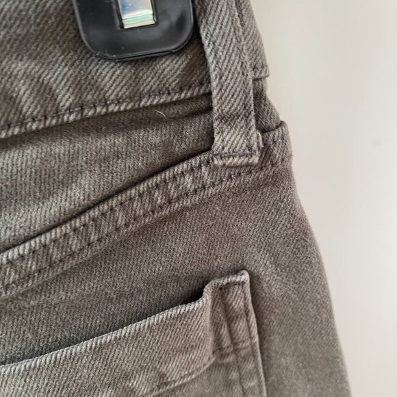 JBD Just Black Denim Utility Wide Leg Olive Size 24 - Picture 6 of 6